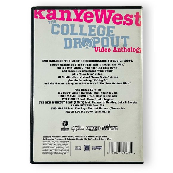 Kanye West – The College Dropout Video Anthology 2005 - DVD + CD - Picture 2 of 4